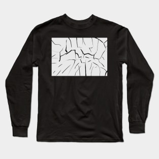 Cracked Glass Long Sleeve T-Shirt